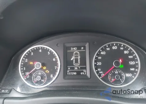 2013 Volkswagen Tiguan S из США, поврежденный, VIN WVGAV3AX2DW620804